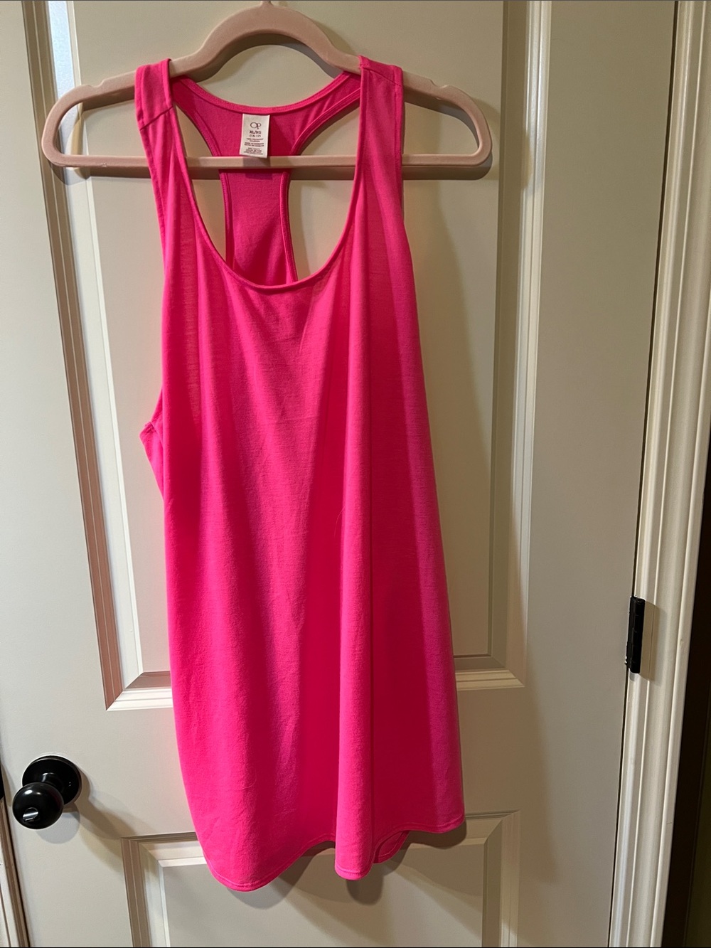OP Neon Hot Pink Racerback Tank H010